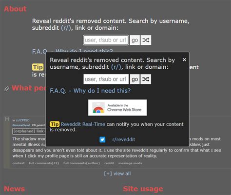Reddit archives .